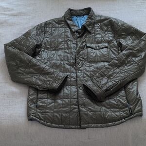 Cotopaxi Olive Green Quilted Kusa Shirt Jacket